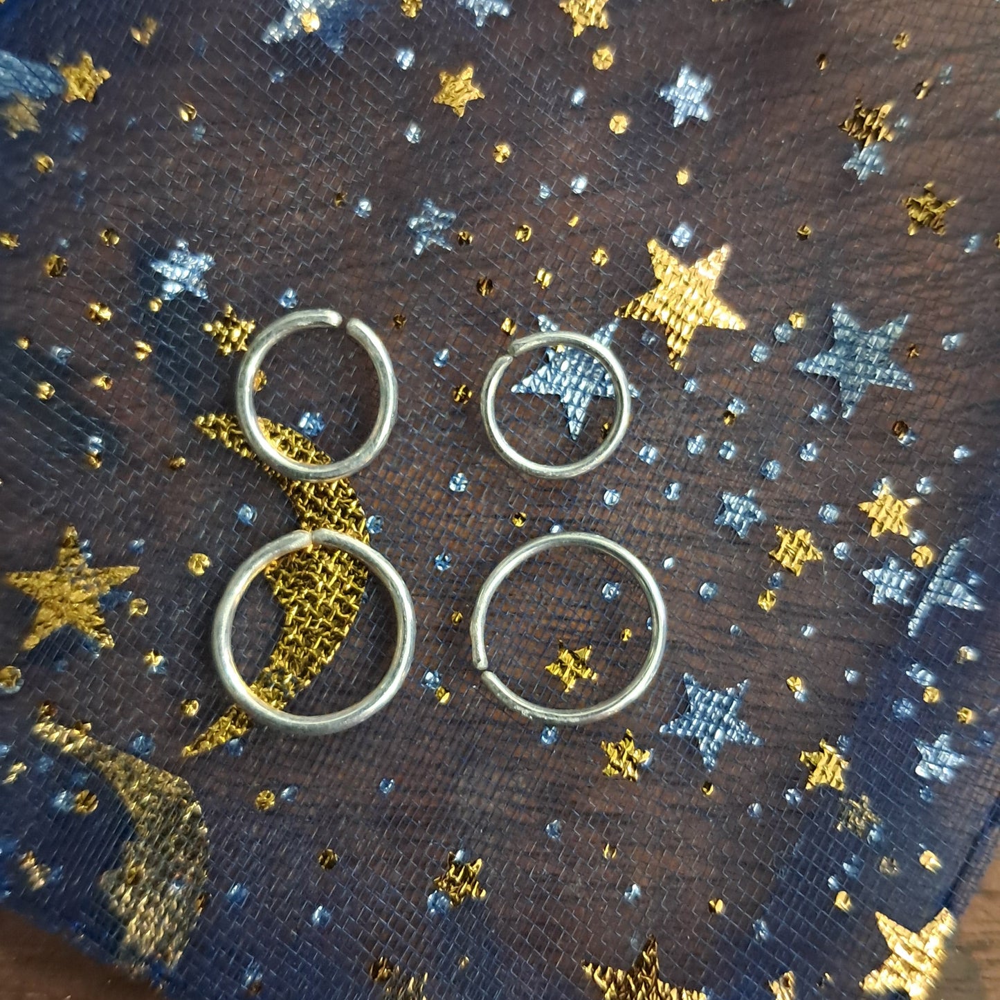 Sterling Silver Nose Hoop | Minimal Seam Ring