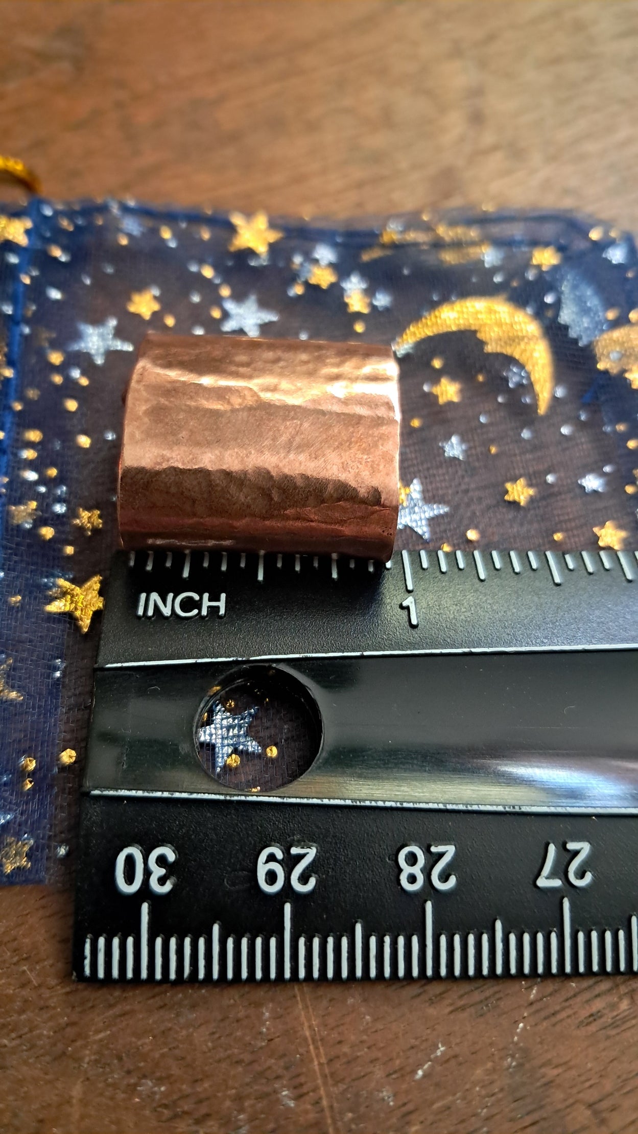 Hammered Copper Hair Cuff