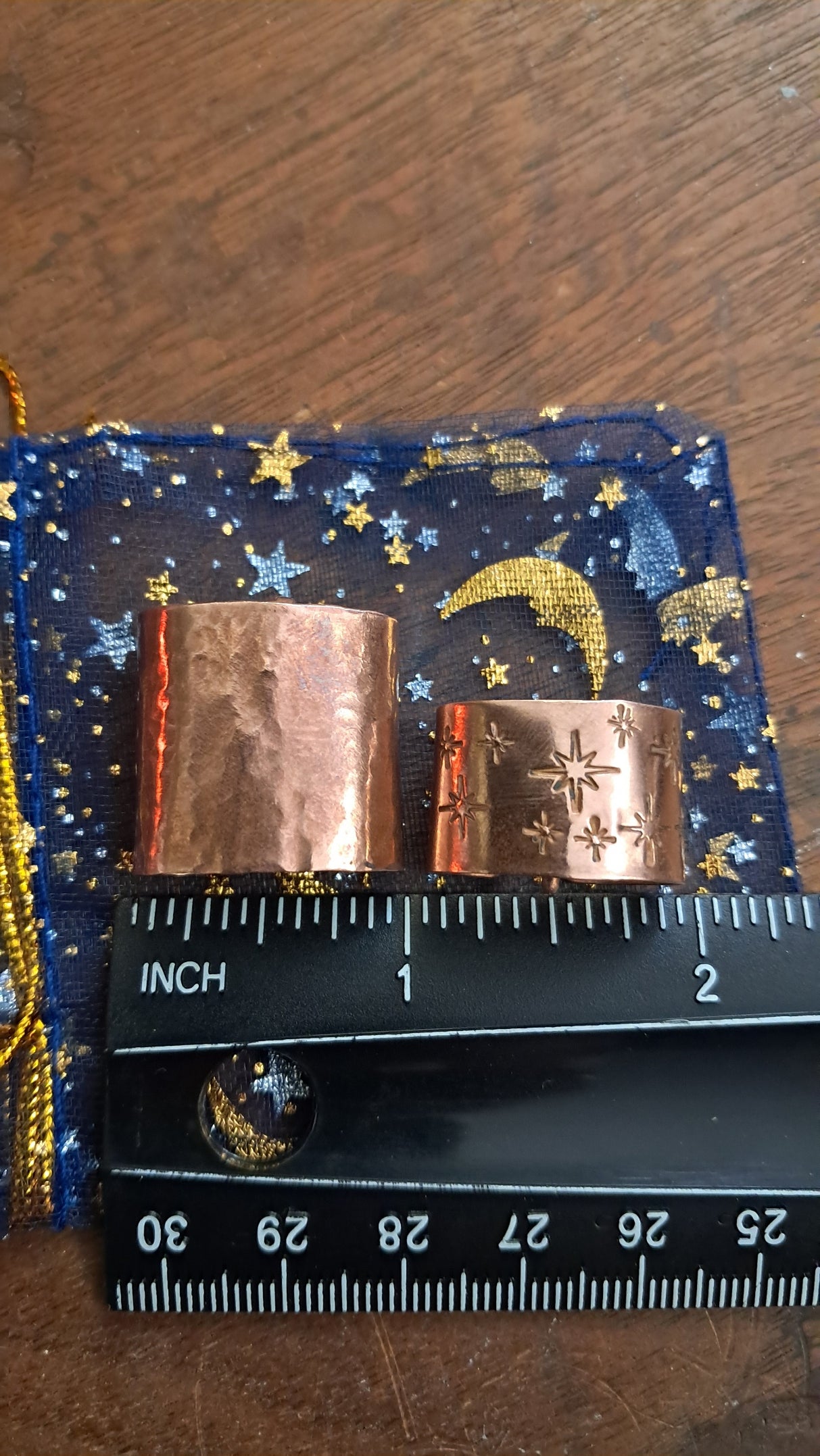 Hammered Copper Hair Cuff